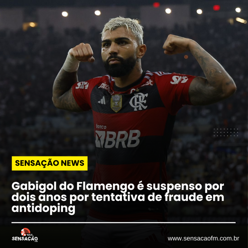 Gabigol do Flamengo é suspenso por dois anos por tentativa de fraude em antidoping